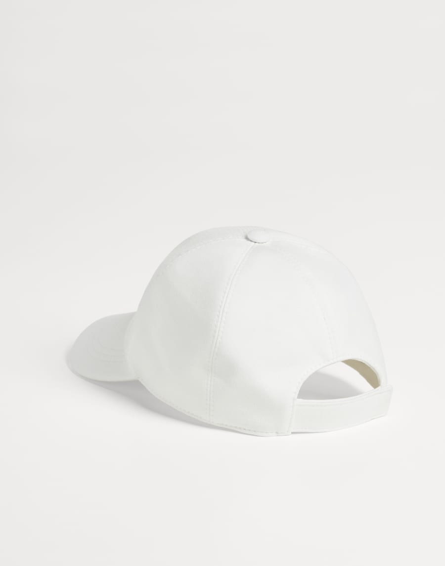 Baseball cap with embroidery White Girls - Brunello Cucinelli