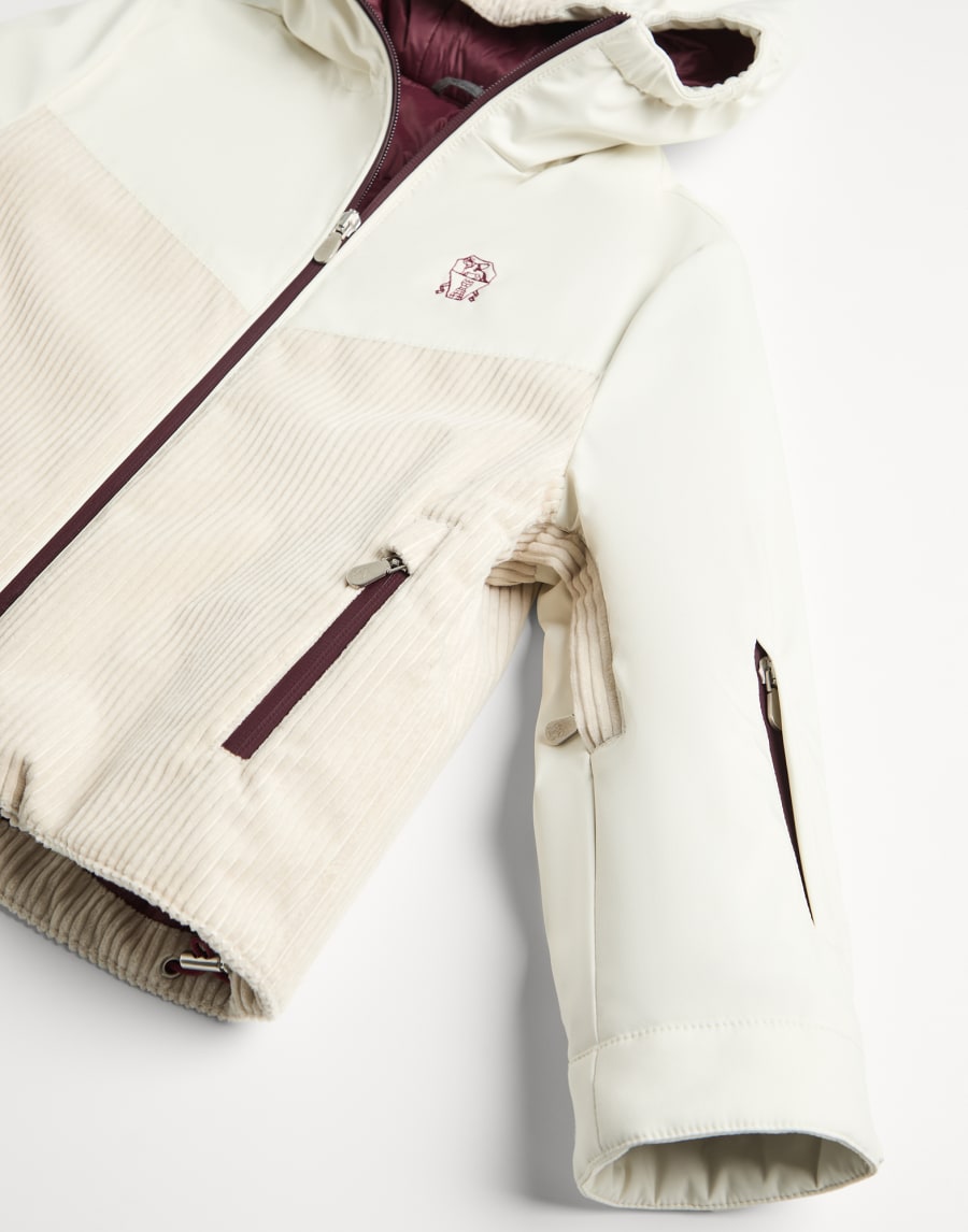 Mountain Parka with padding Buff Boys - Brunello Cucinelli