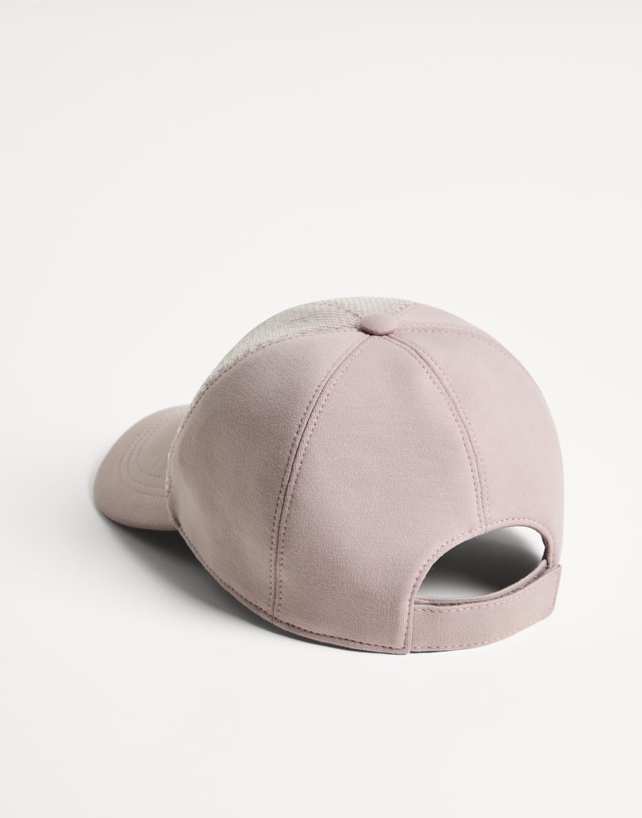 Cappello Baseball con ricamo Rosa Bambina - Brunello Cucinelli
