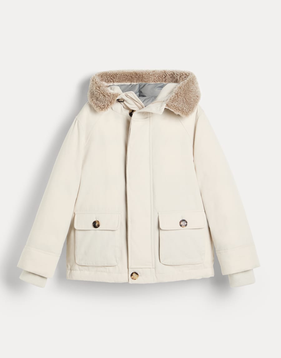 Parka acolchado Blanco Niño - Brunello Cucinelli