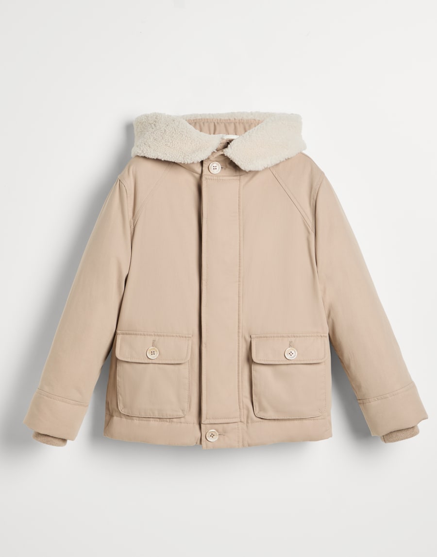 Parka acolchado Beige Niño - Brunello Cucinelli