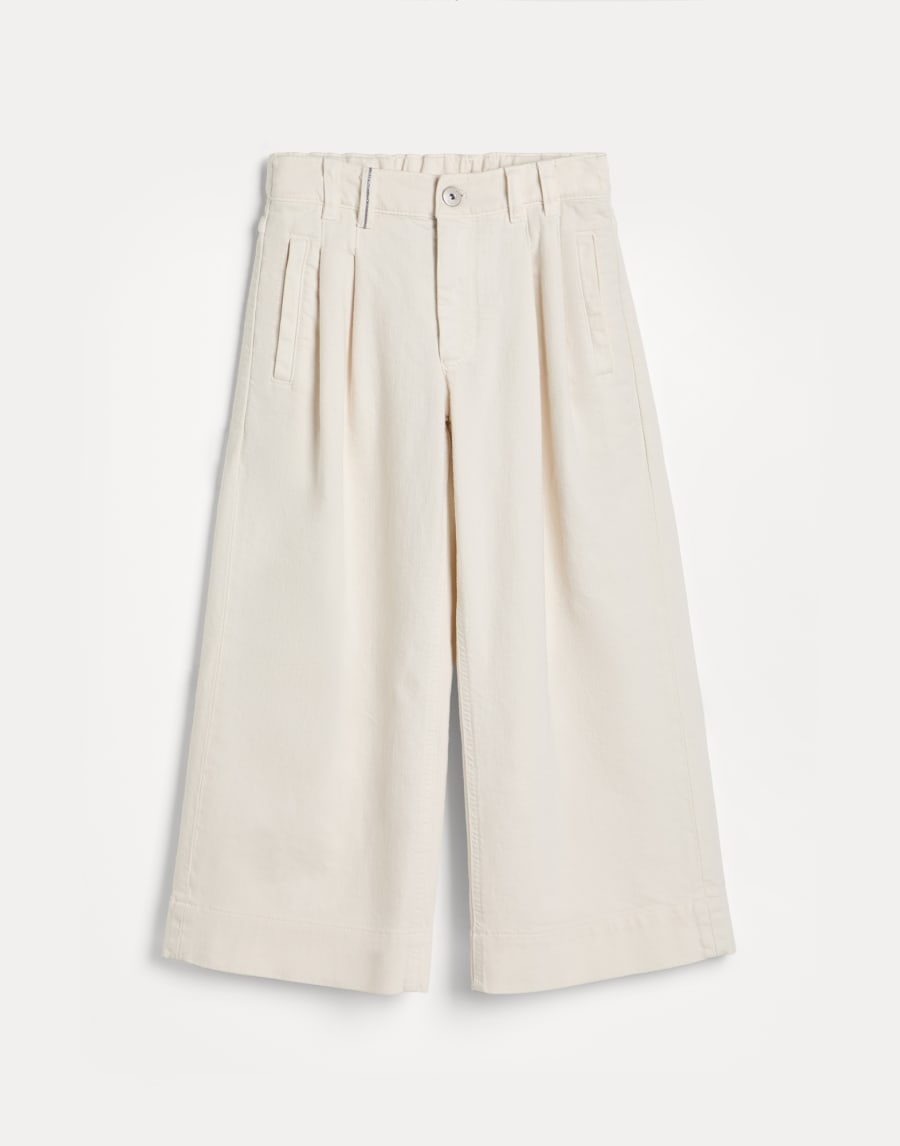 Pantalone in denim Soft Panama Bambina - Brunello Cucinelli