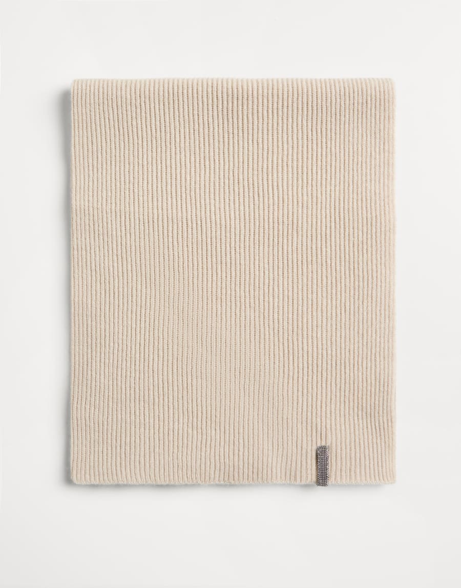 カシミヤ ニットストール ベージュ ガールズ - Brunello Cucinelli