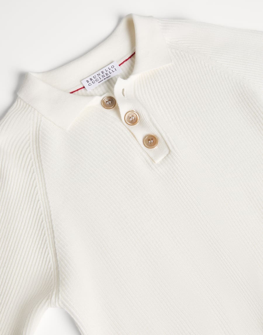 Polo en maille légère Panama Garçon - Brunello Cucinelli