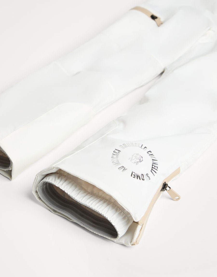 마운틴 패딩 팬츠 화이트 여아 - Brunello Cucinelli