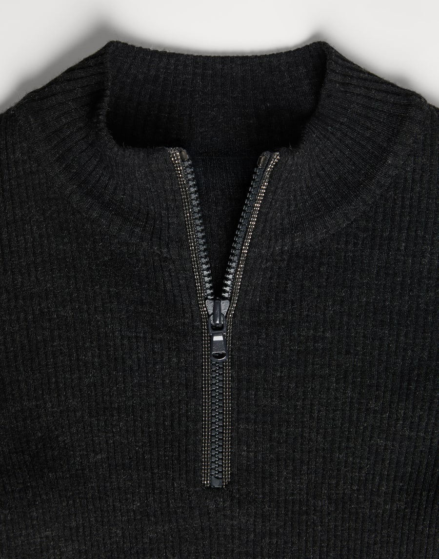 Sudadera de jersey Antracita Niña - Brunello Cucinelli