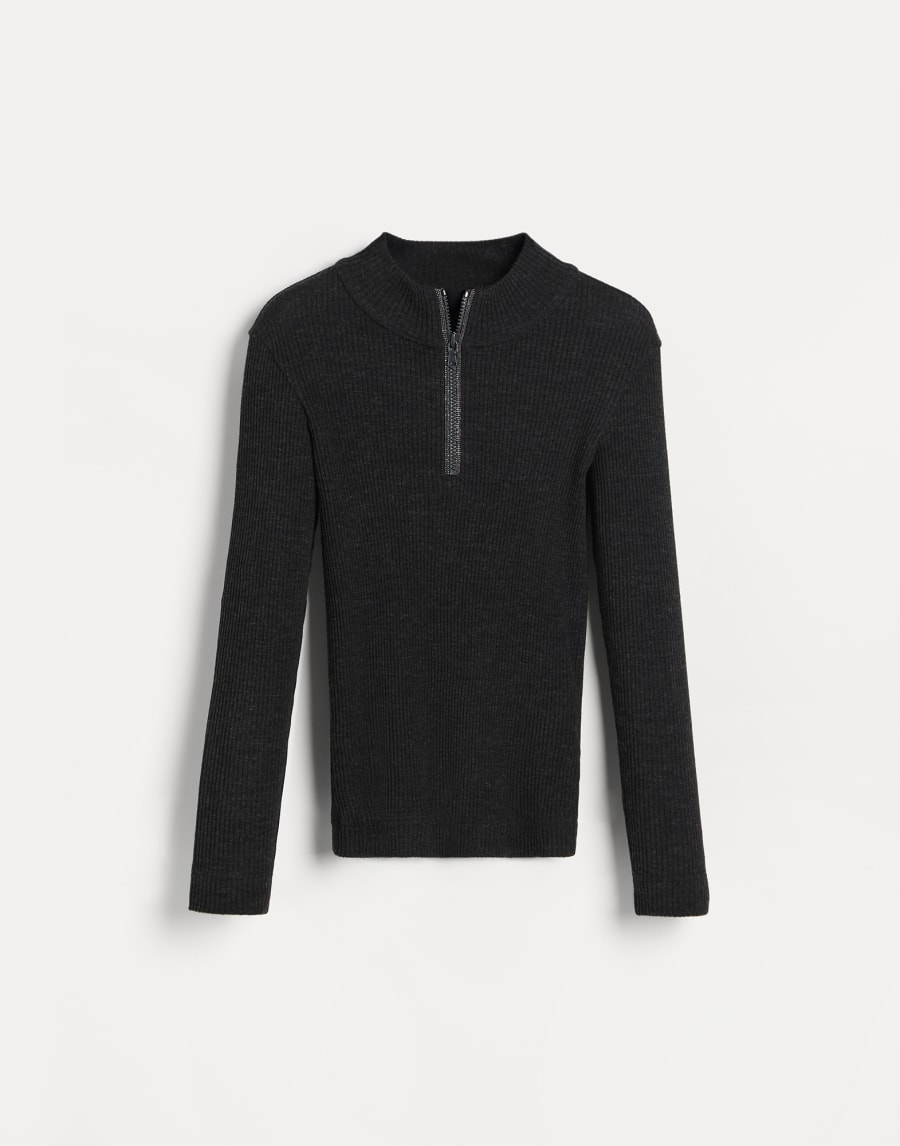 Jersey sweatshirt Anthracite Girls - Brunello Cucinelli