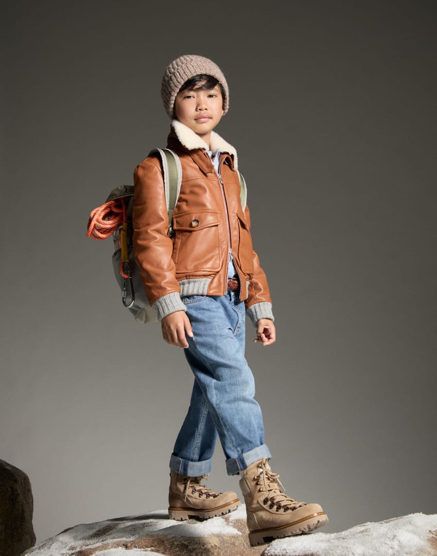 T-shirt with print Panama Boys - Brunello Cucinelli