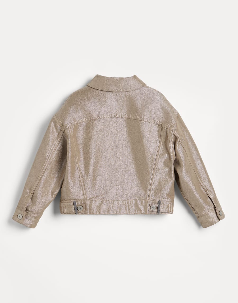 Blouson quatre poches Sparkling Or Fille - Brunello Cucinelli