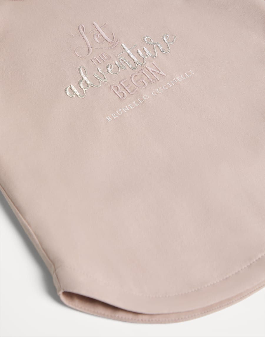 Camiseta de jersey Rosa Niña - Brunello Cucinelli