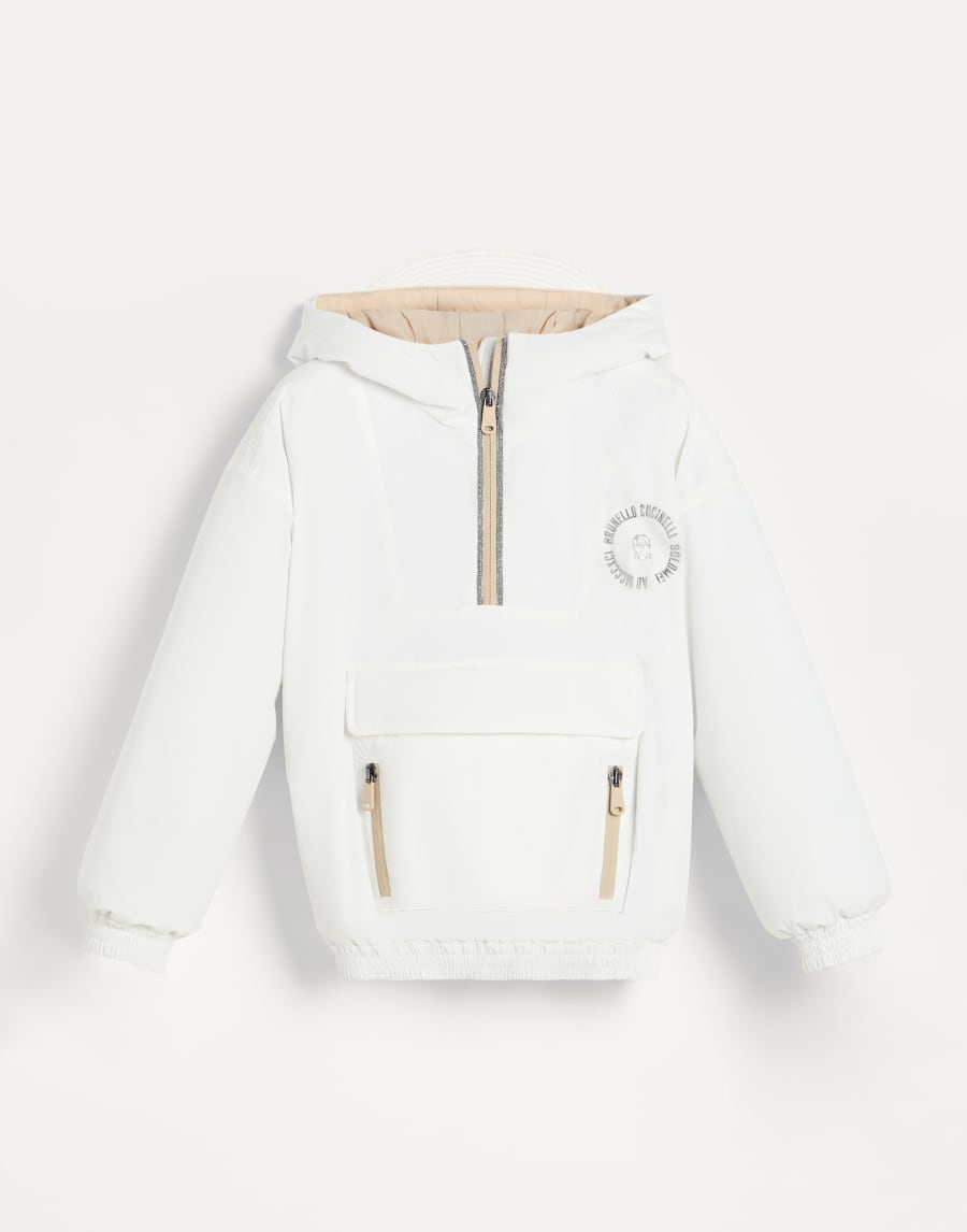 Mountain-Anorak Weiß Mädchen - Brunello Cucinelli