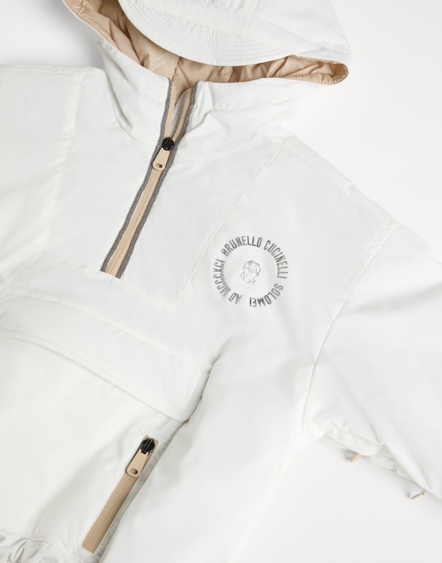 Mountain-Anorak Weiß Mädchen - Brunello Cucinelli