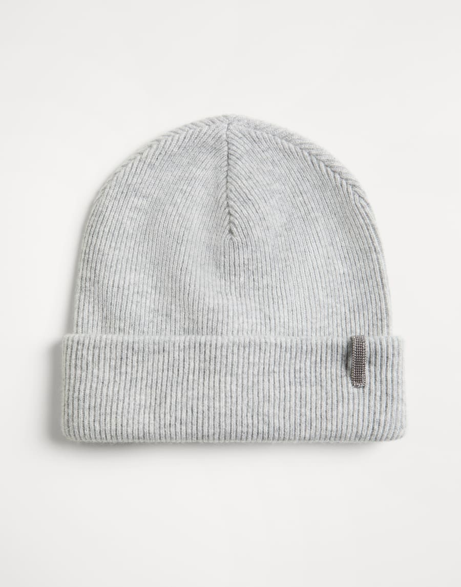 Knit beanie Light Grey Girls - Brunello Cucinelli