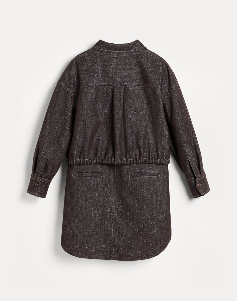 Denim dress Brown Girls - Brunello Cucinelli