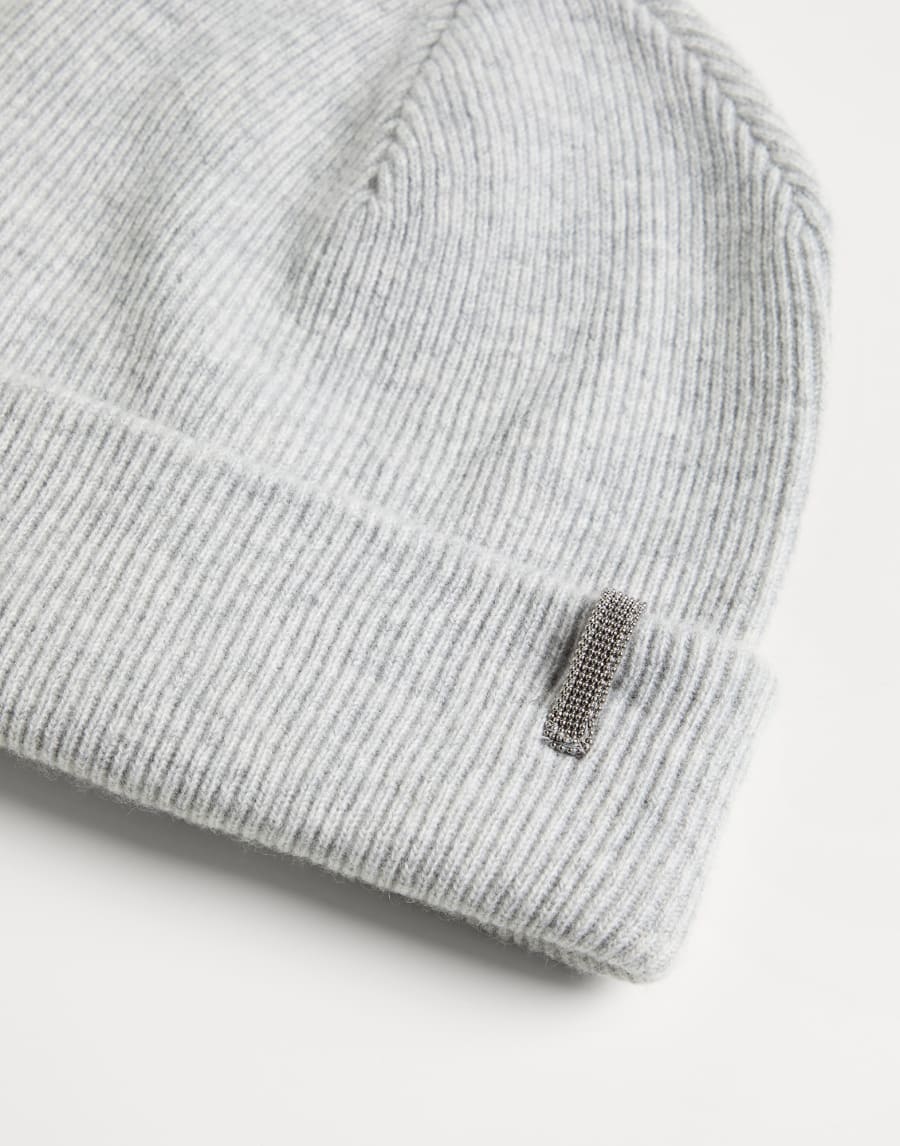 Knit beanie Light Grey Girls - Brunello Cucinelli