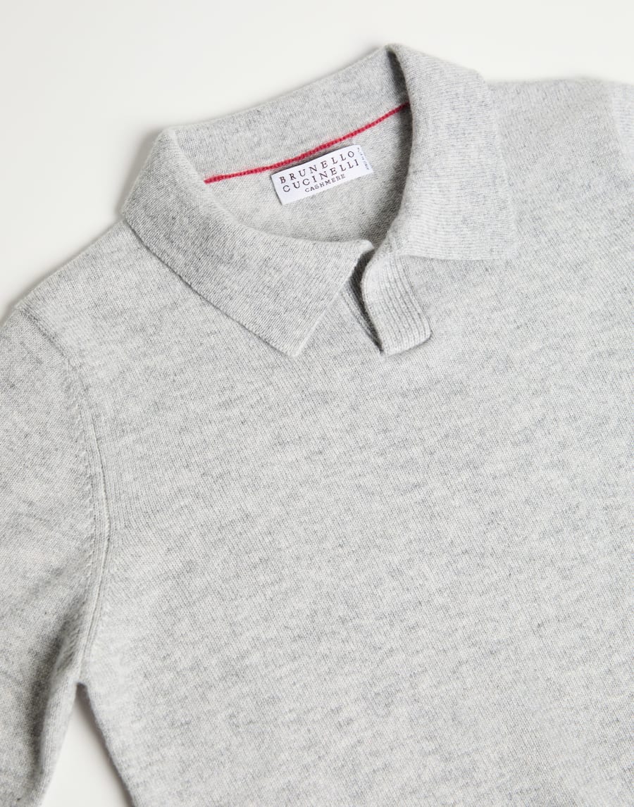 Pull en maille Gris Clair Garçon - Brunello Cucinelli