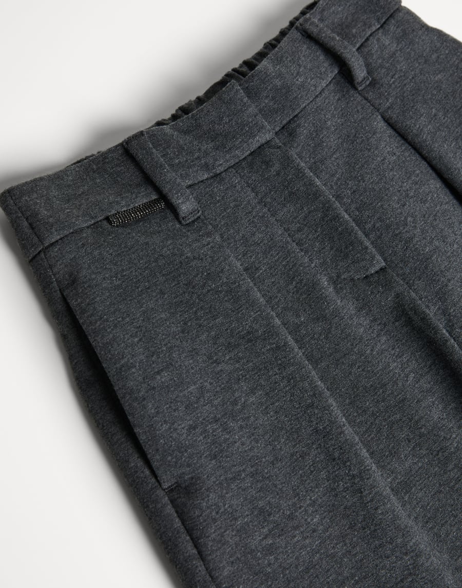 A 型运动裤 钢灰色 女童 - Brunello Cucinelli