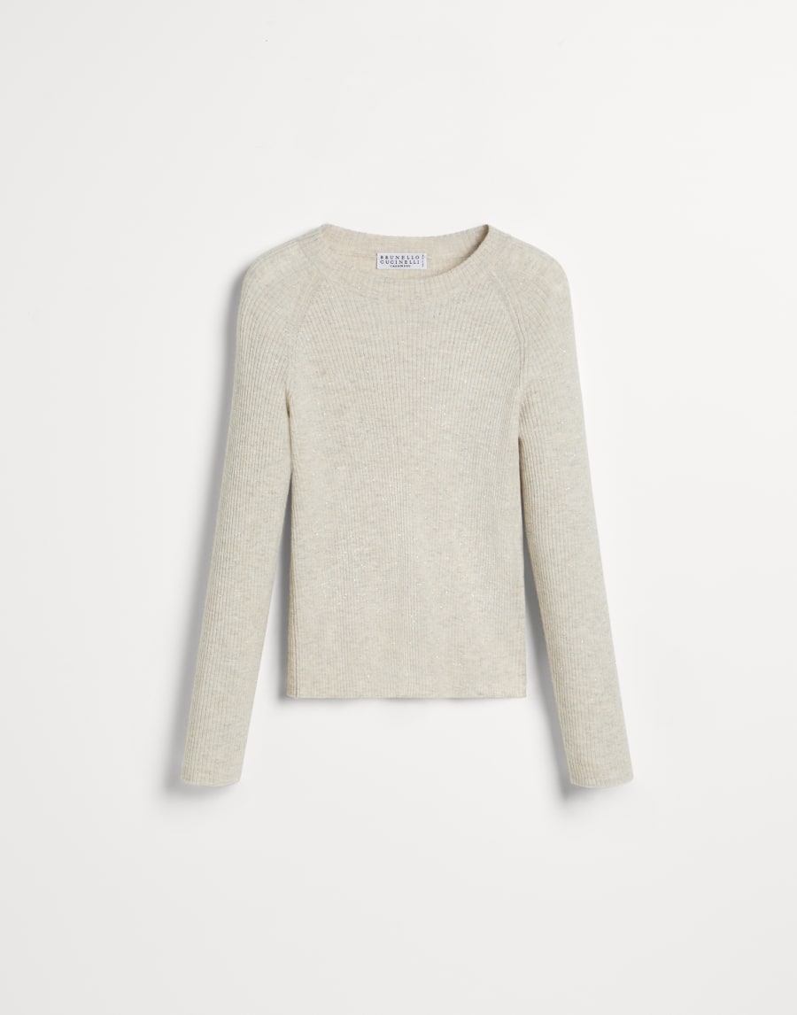 Maglia leggera Sabbia Bambina - Brunello Cucinelli