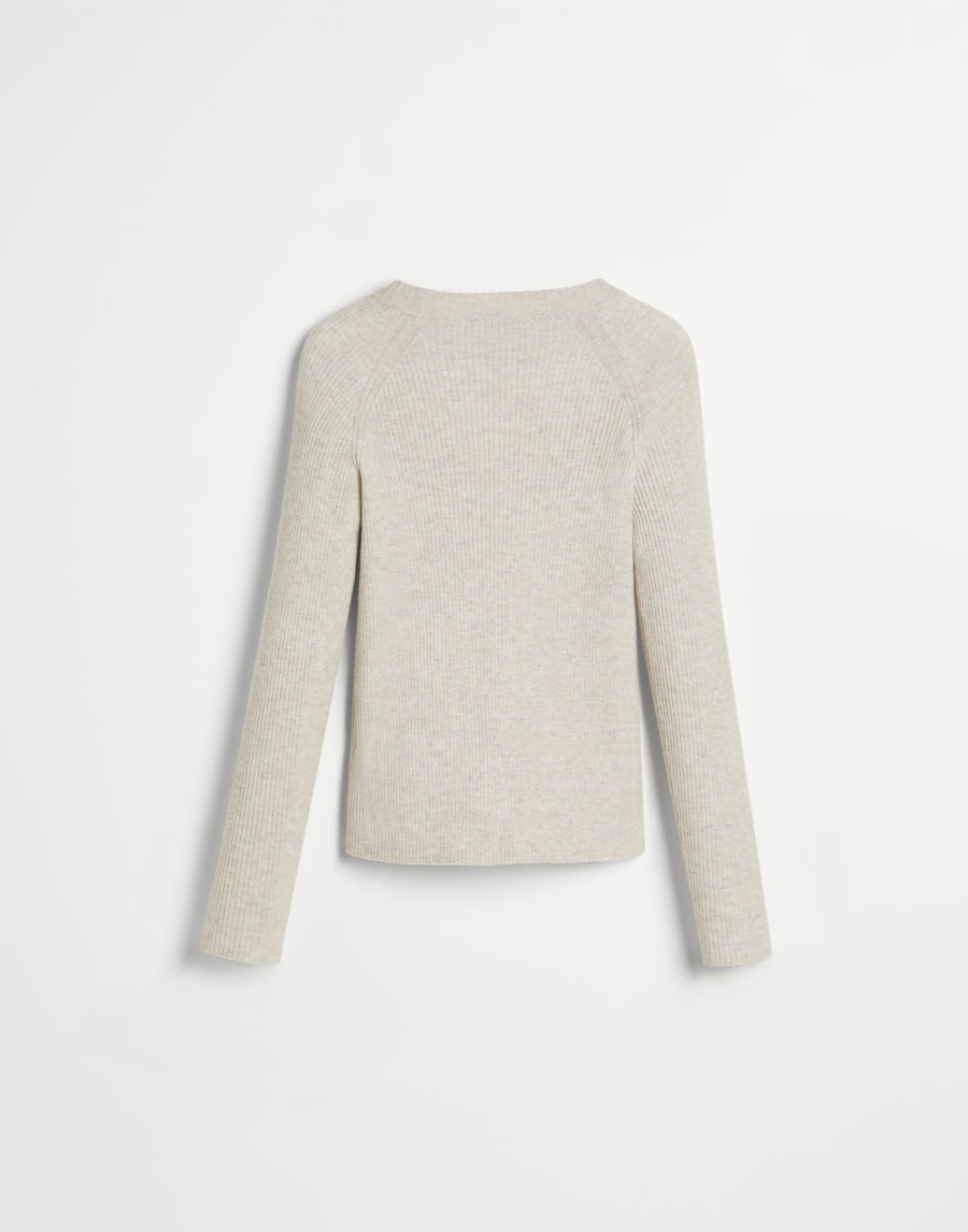Lightweight sweater Sand Girls - Brunello Cucinelli