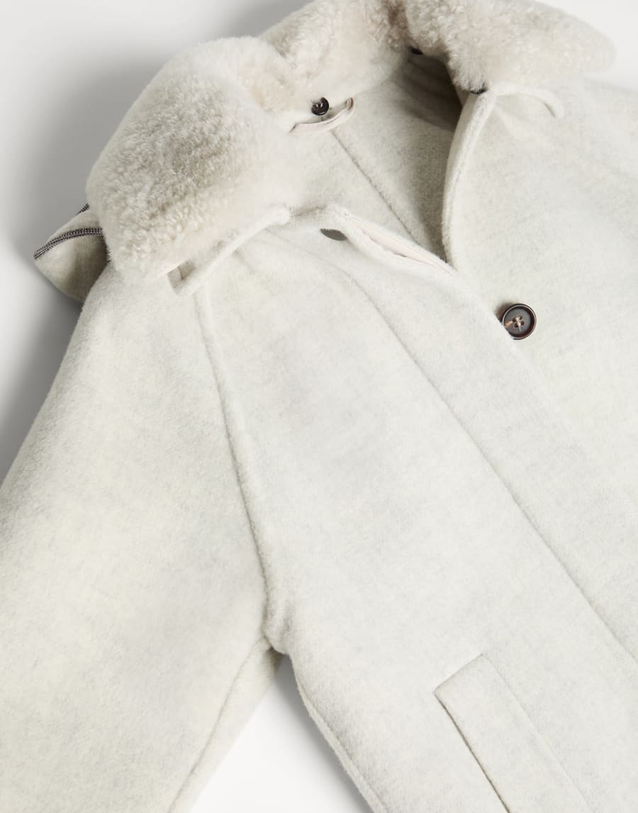 Parka aus doppeltem Tuch Panama Mädchen - Brunello Cucinelli