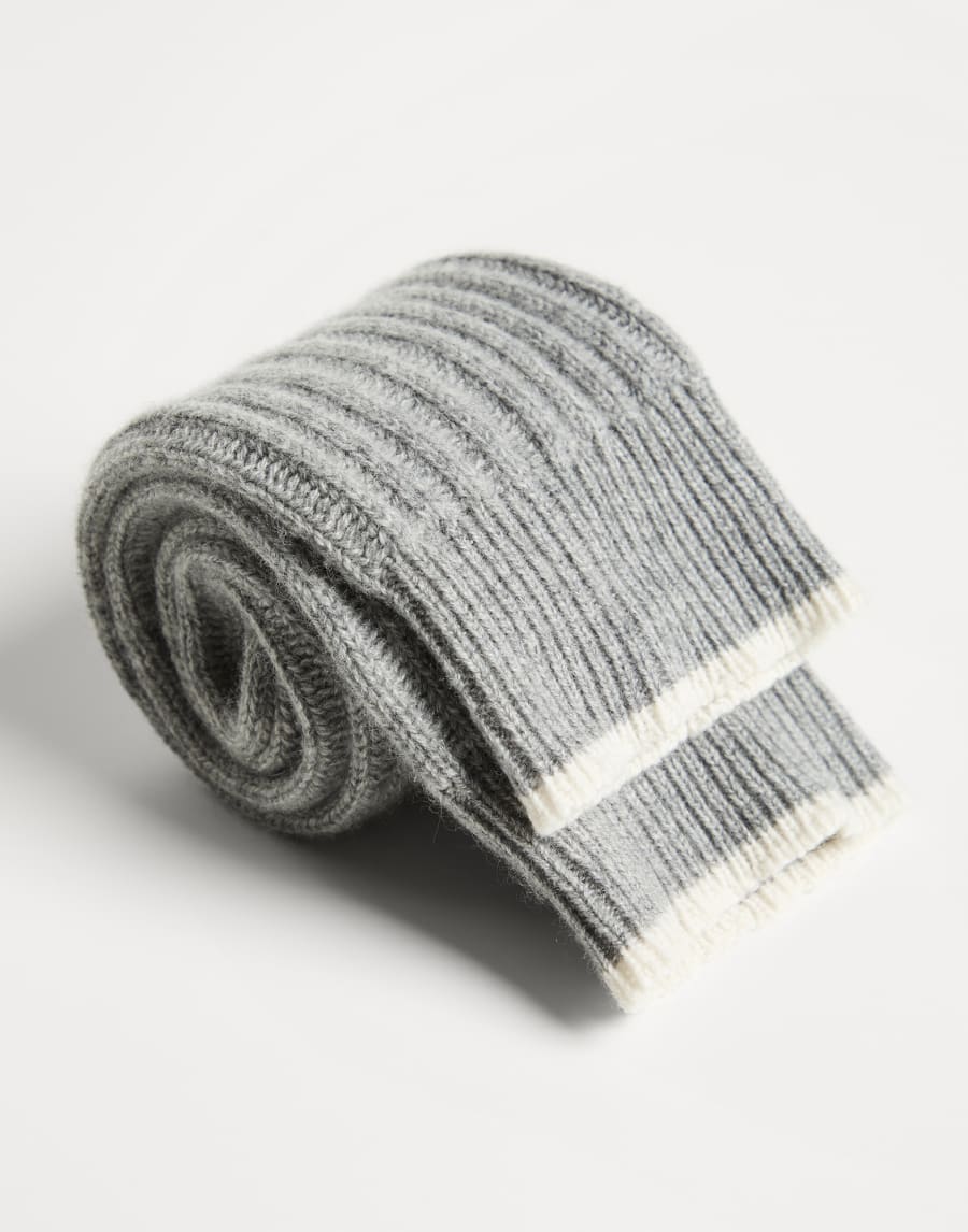 Ribbed socks Grey Girls - Brunello Cucinelli