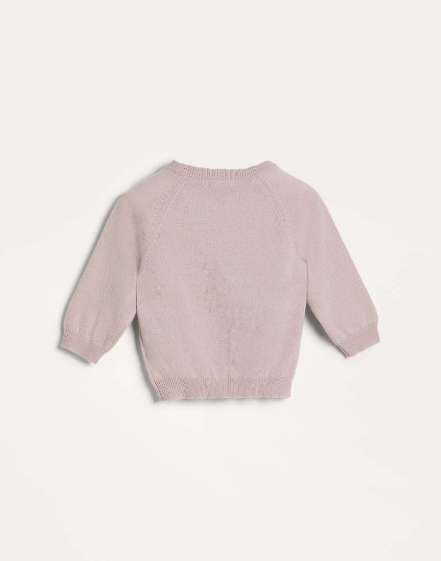 Maglia Baby Bernie in cashmere Rosa Baby - Brunello Cucinelli