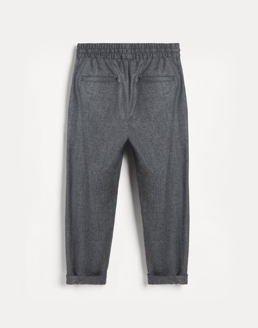 Pantalón de franela Gris Medio Niño - Brunello Cucinelli