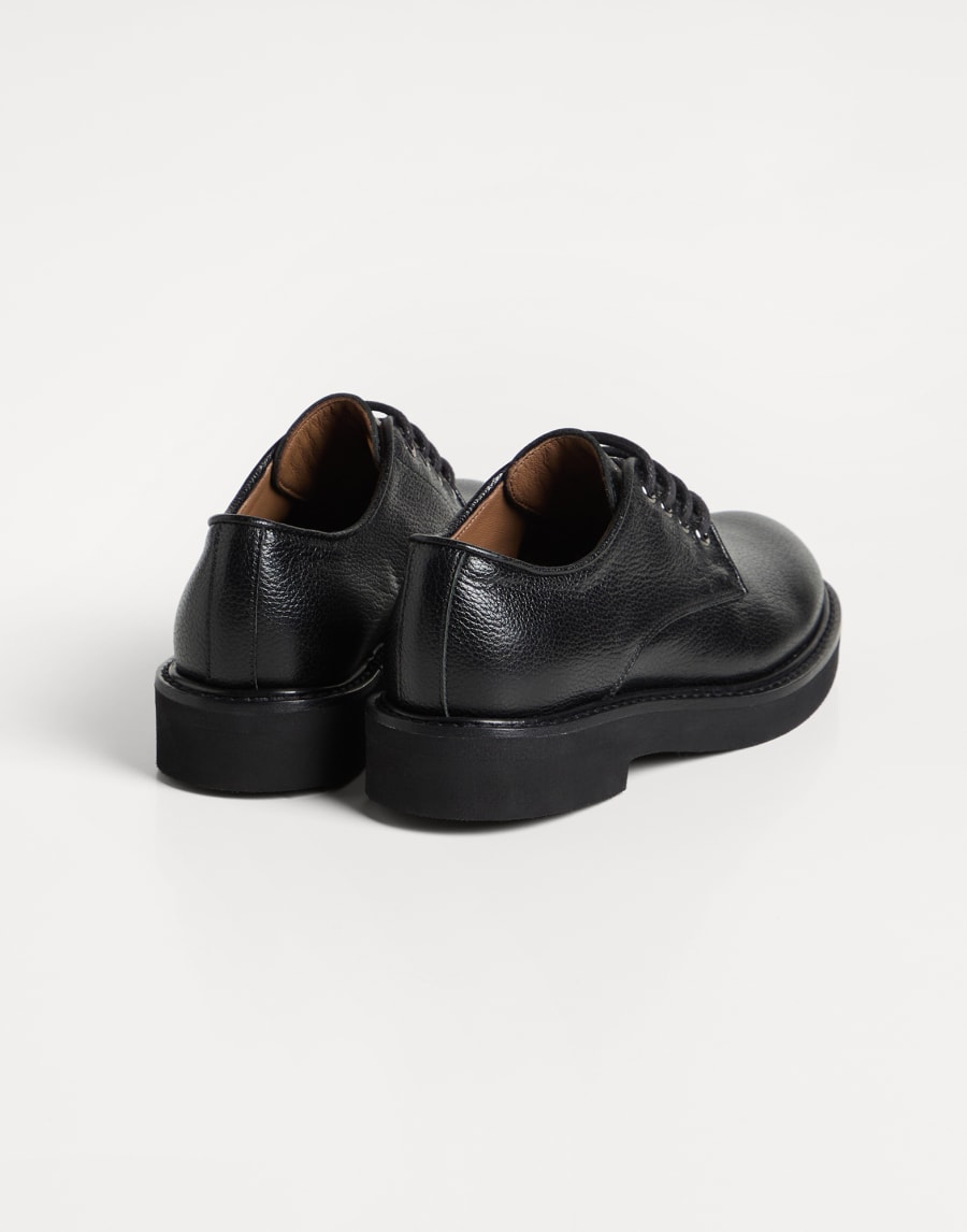 Calfskin derby Black Boys - Brunello Cucinelli