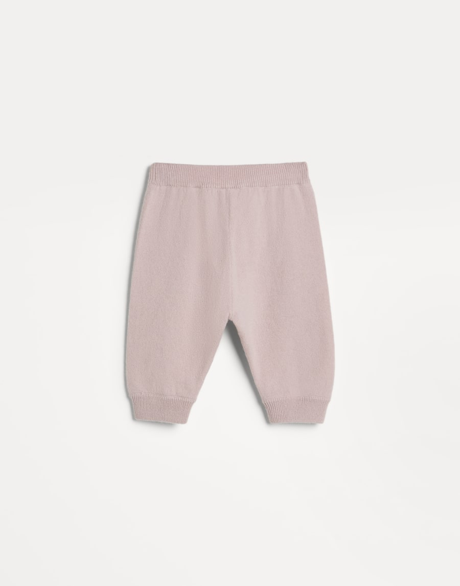 Baby Bernie cashmere trousers Pink Baby - Brunello Cucinelli