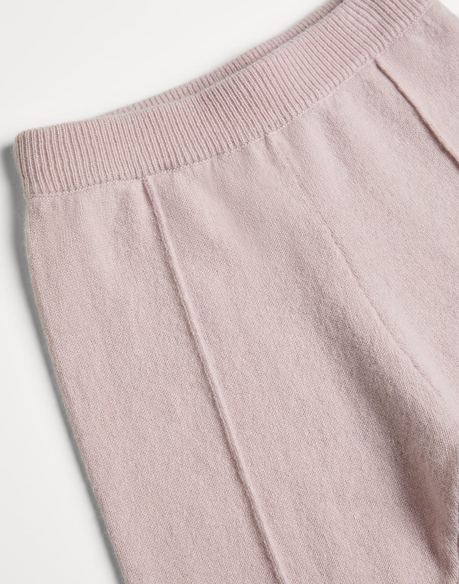 Pantalón Baby Bernie de cachemir Rosa Bebé - Brunello Cucinelli