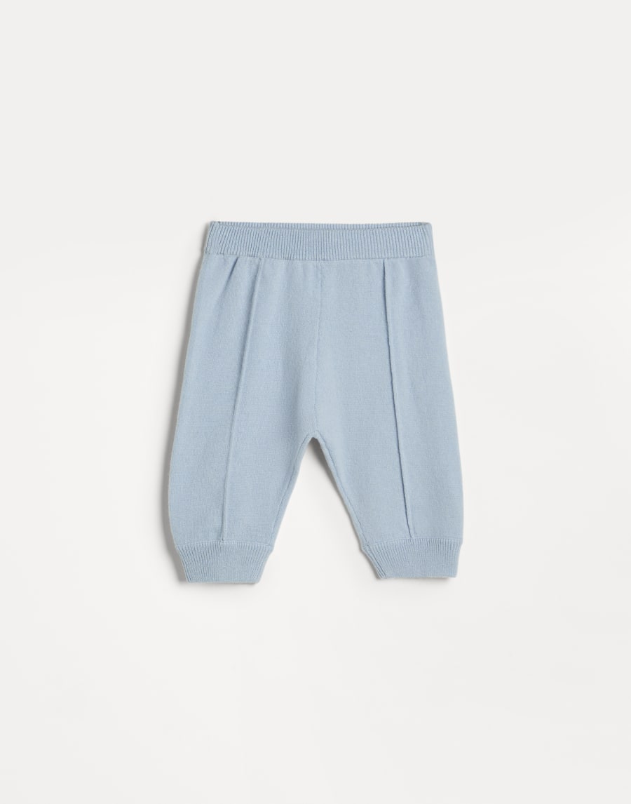 ベビーバーニー カシミヤ トラウザーズ スカイブルー ベビー - Brunello Cucinelli