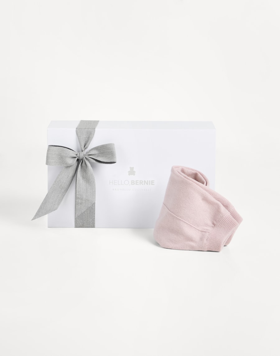 Baby Bernie cashmere trousers Pink Baby - Brunello Cucinelli