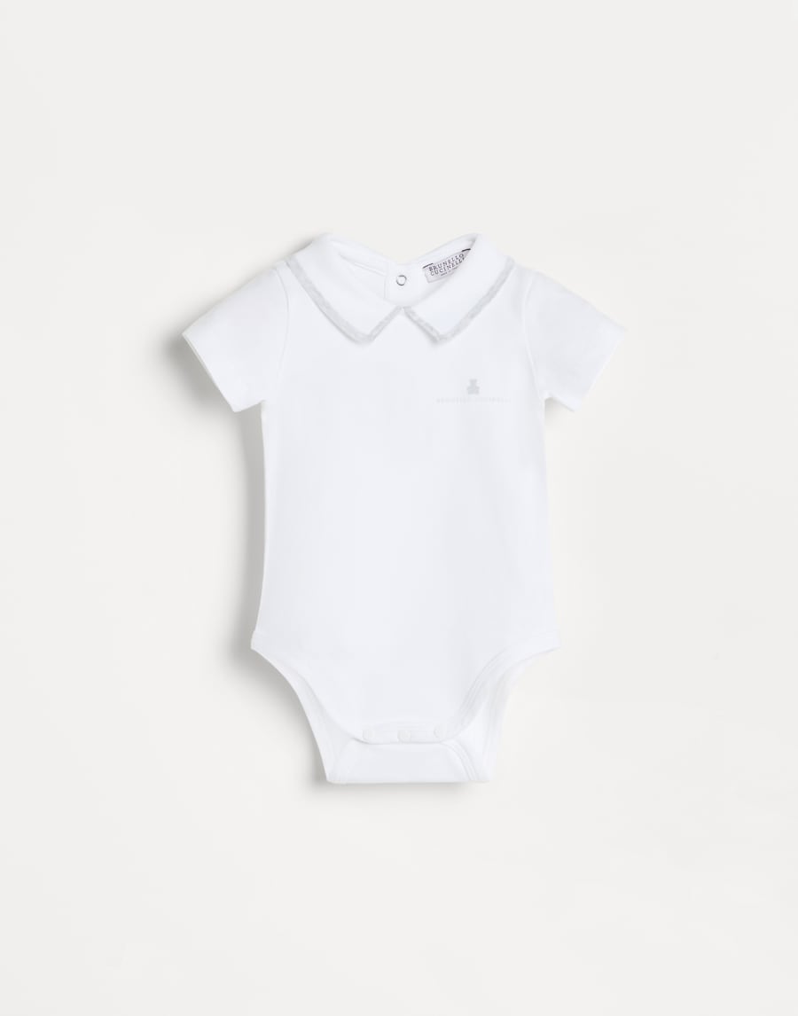 Набор из двух боди Baby Bernie Песочный Малыши - Brunello Cucinelli