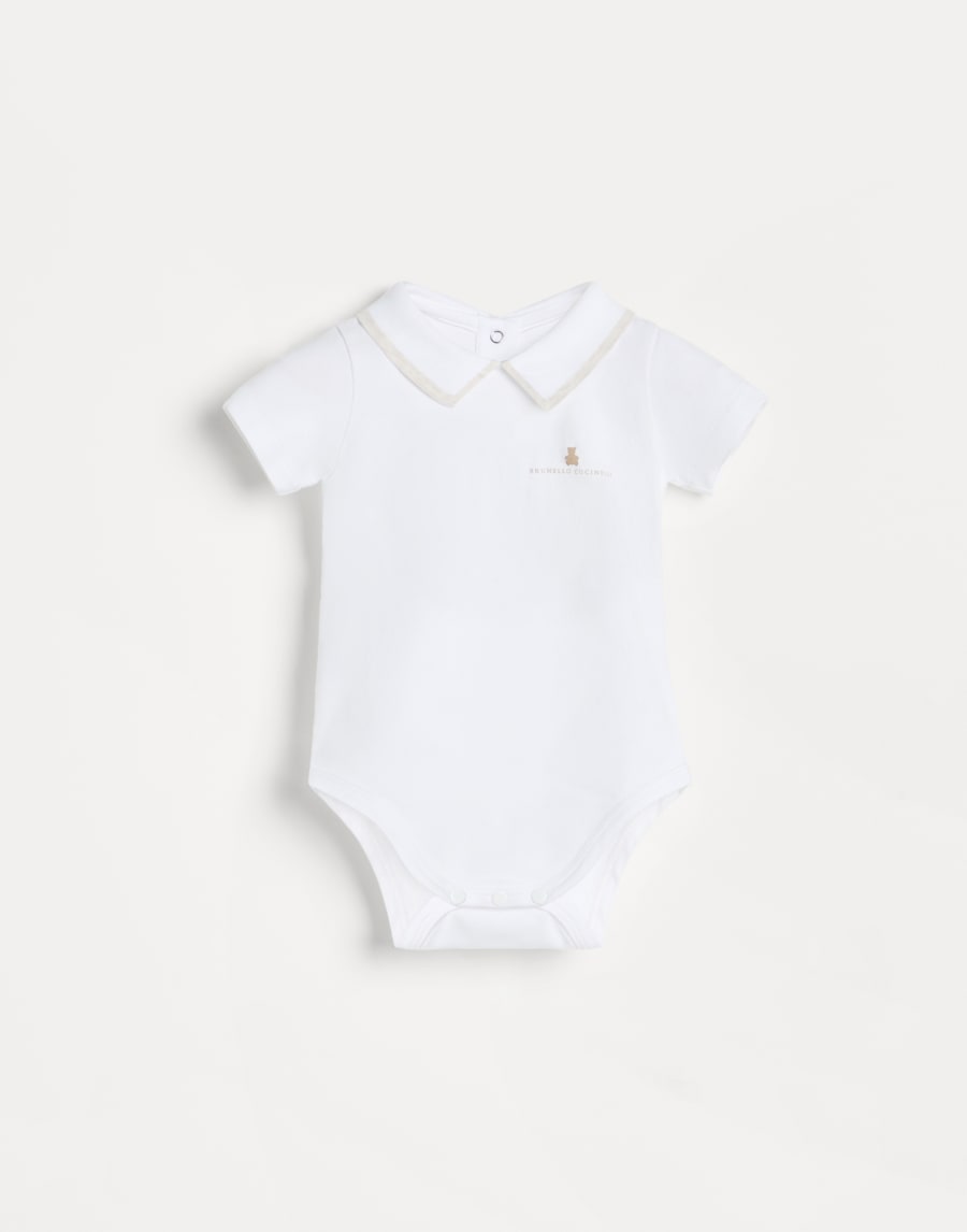 Набор из двух боди Baby Bernie Песочный Малыши - Brunello Cucinelli
