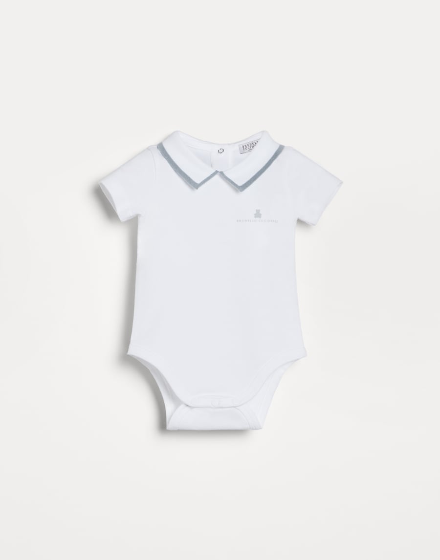 Набор из двух боди Baby Bernie Небесно-Голубой Малыши - Brunello Cucinelli
