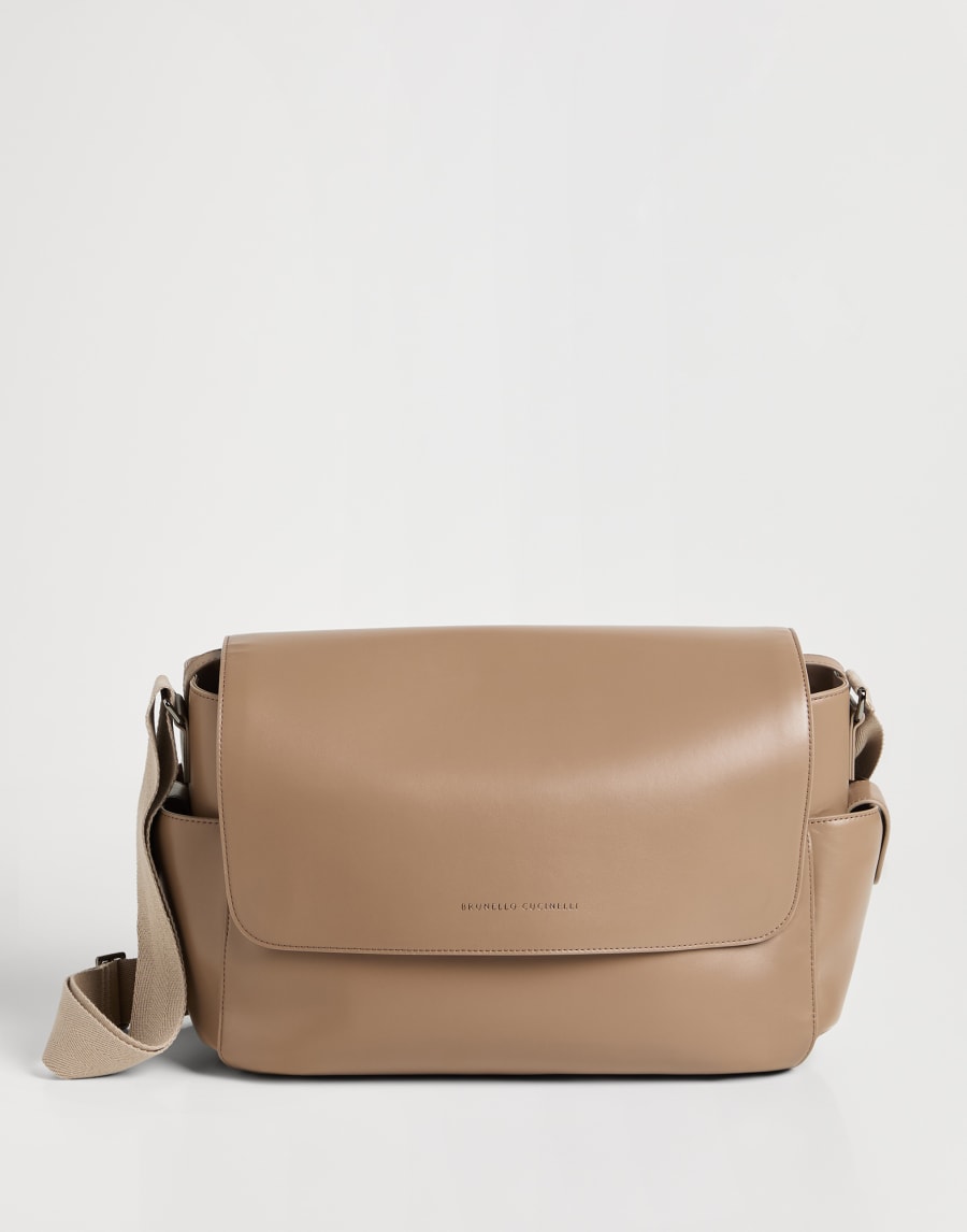 Bernie Baby diaper bag Light Brown Baby - Brunello Cucinelli