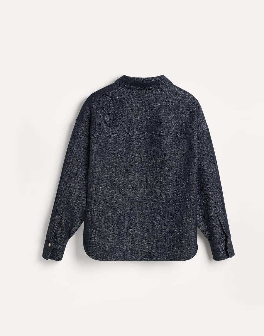 Denim shirt Dark Denim Girls - Brunello Cucinelli