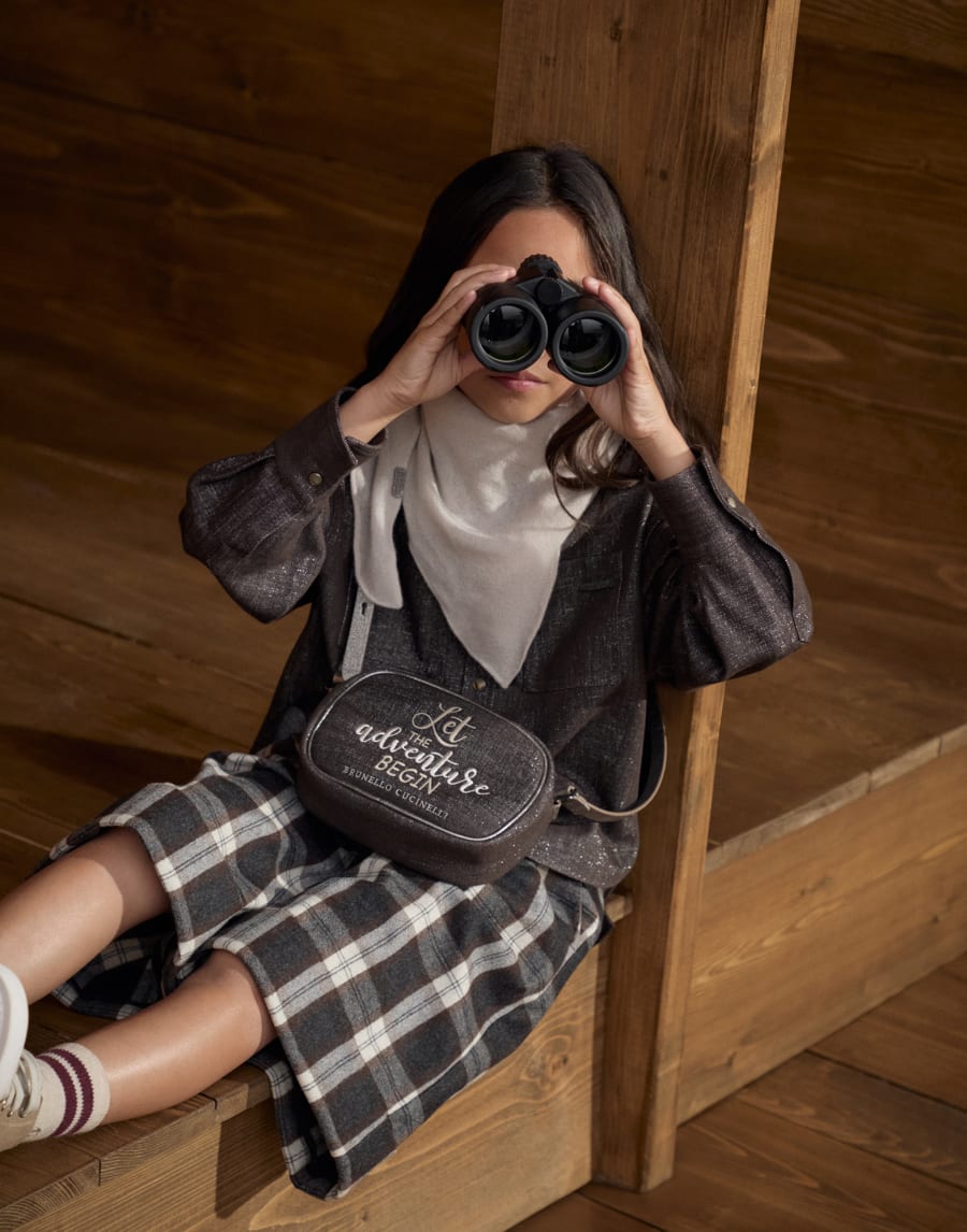 Denim shirt Brown Girls - Brunello Cucinelli