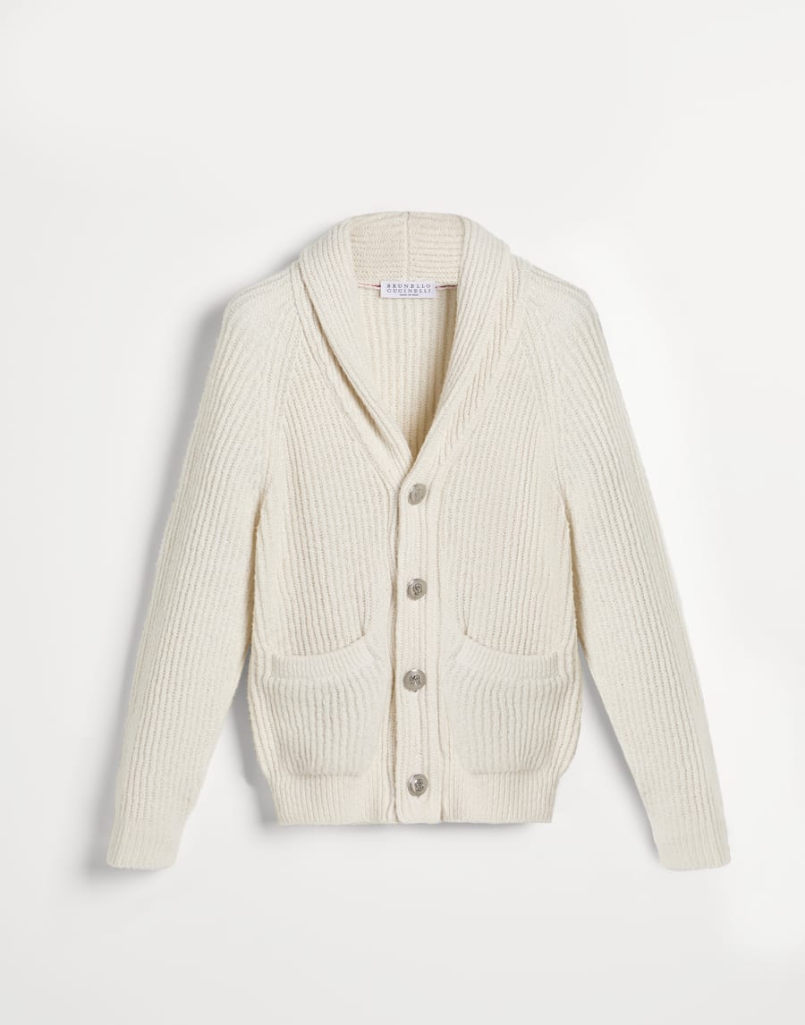 Malfilé cotton cardigan Panama Boys - Brunello Cucinelli