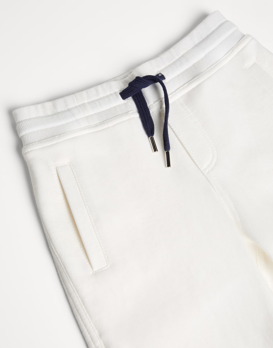 Hose aus Sweatstoff Weiß Jungen - Brunello Cucinelli