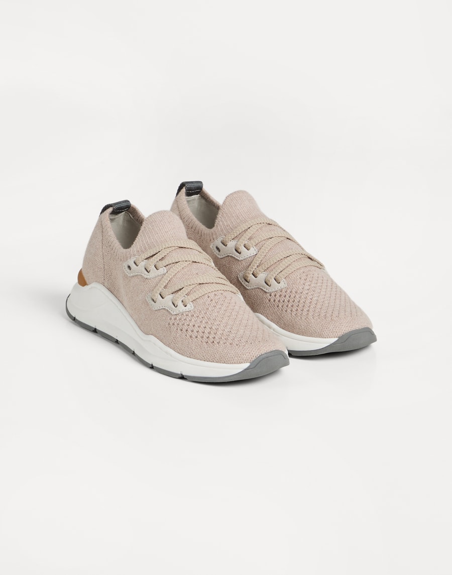 Knit runners Beige Boys - Brunello Cucinelli