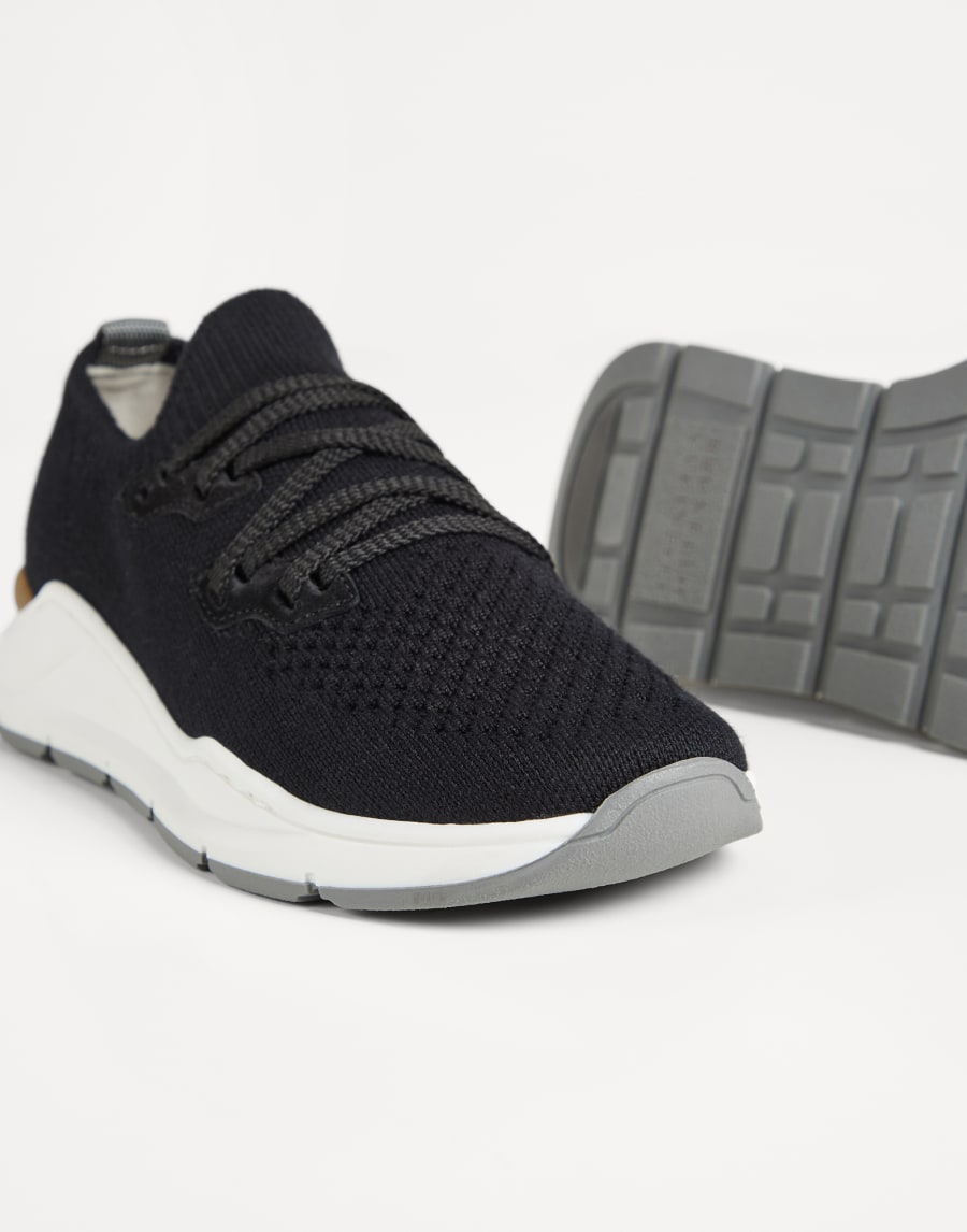 Knit runners Black Boys - Brunello Cucinelli
