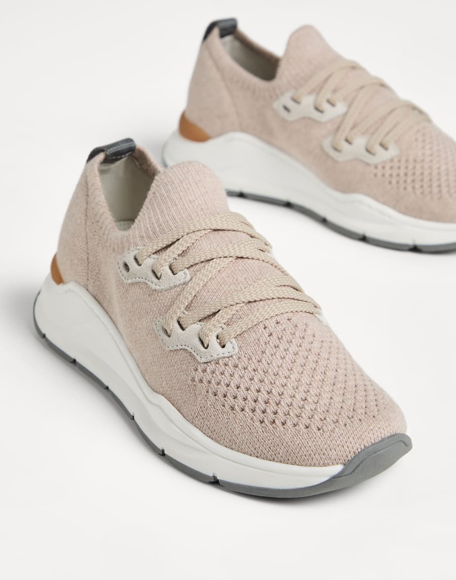 Knit runners Beige Boys - Brunello Cucinelli