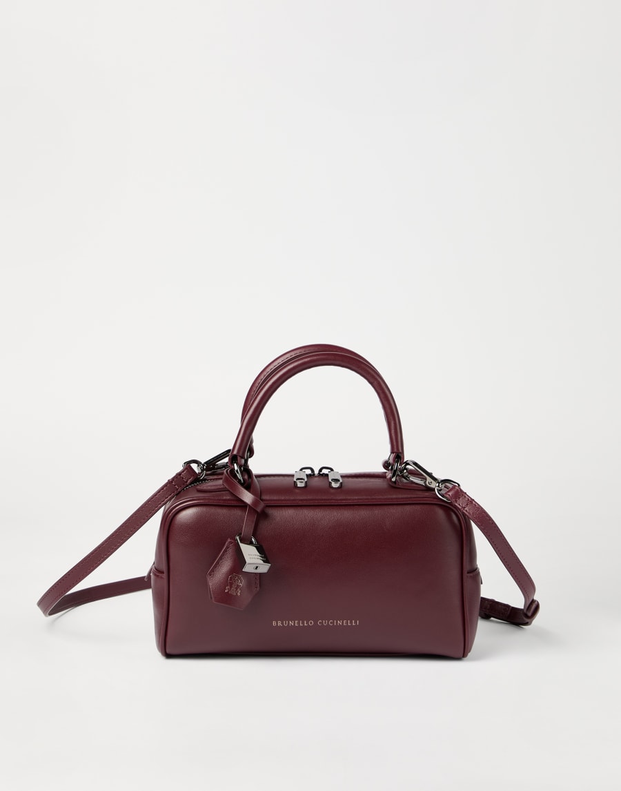 Сумка Boston Explorer из наппы Рубиновый Женщина - Brunello Cucinelli