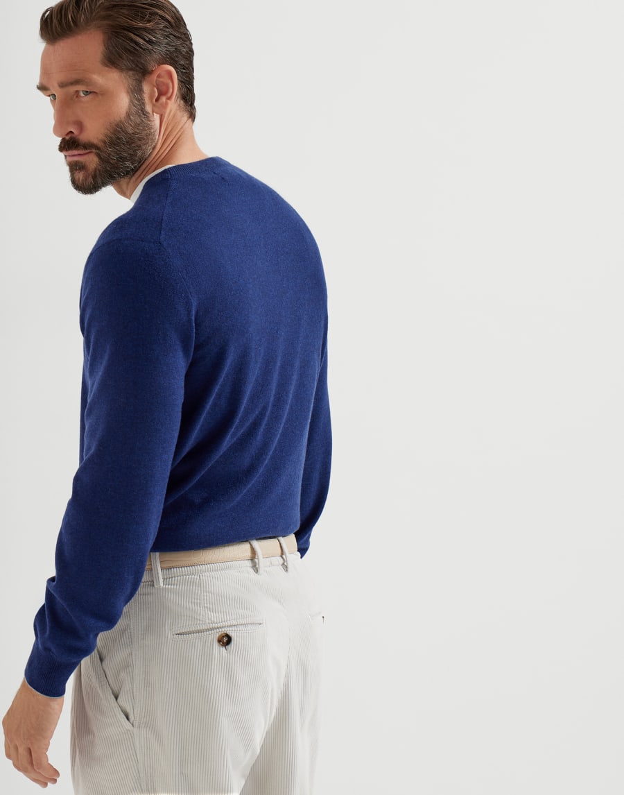 Cashmere sweater Sapphire Man - Brunello Cucinelli