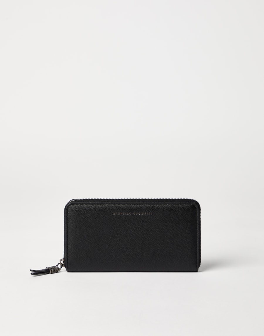 Leather wallet Black Woman - Brunello Cucinelli