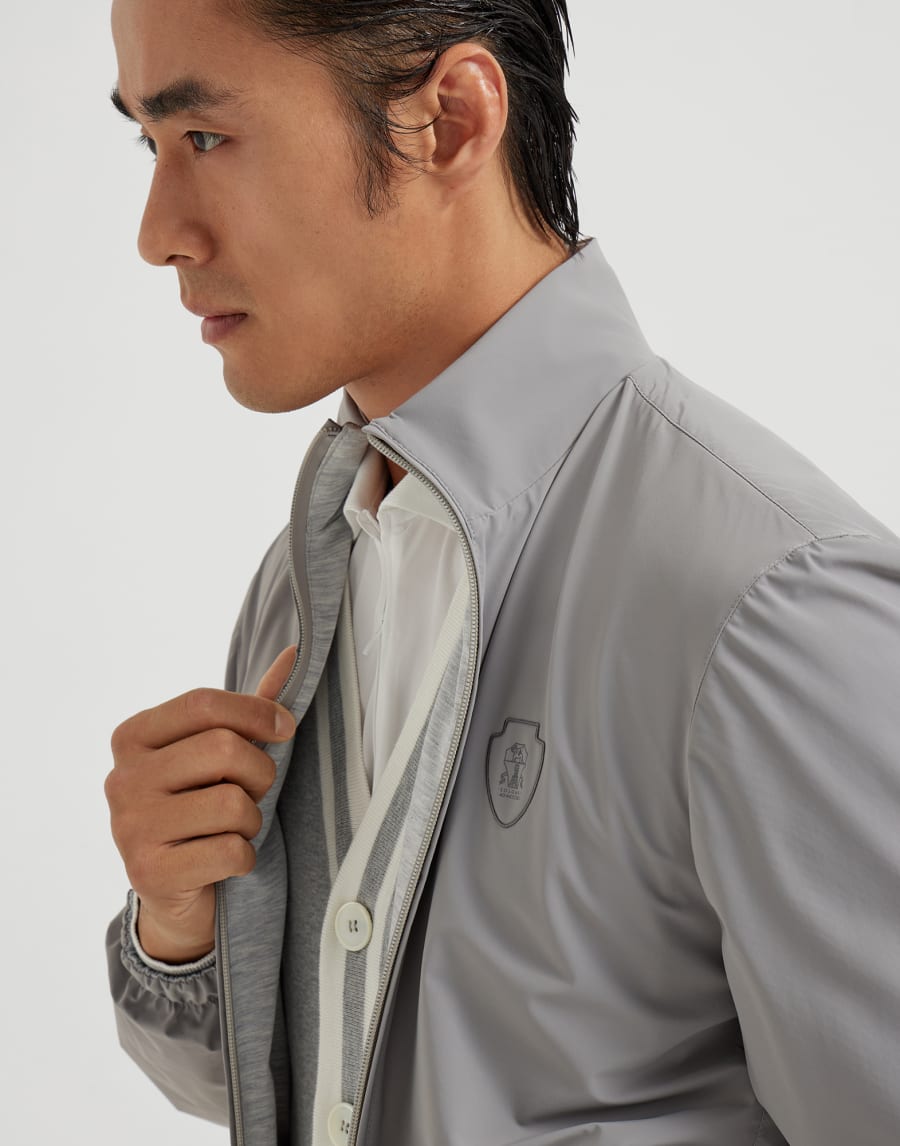 Reversible jacket Grey Man - Brunello Cucinelli