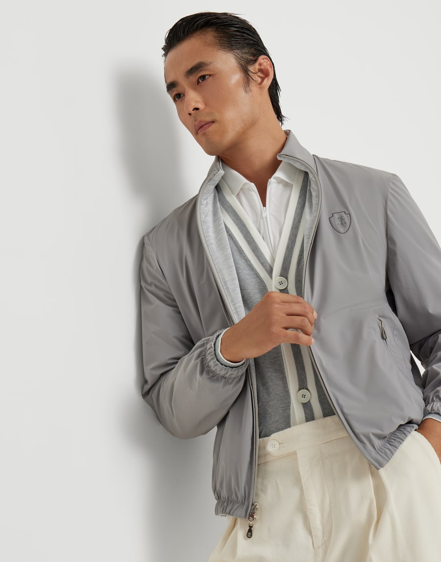 Reversible jacket Grey Man - Brunello Cucinelli