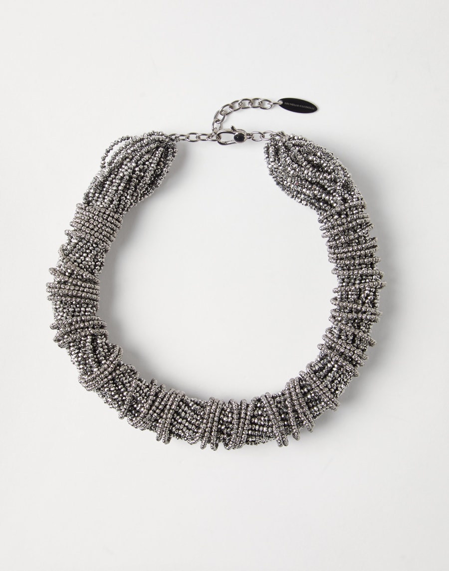 Vetro and Silver choker Silver Woman - Brunello Cucinelli