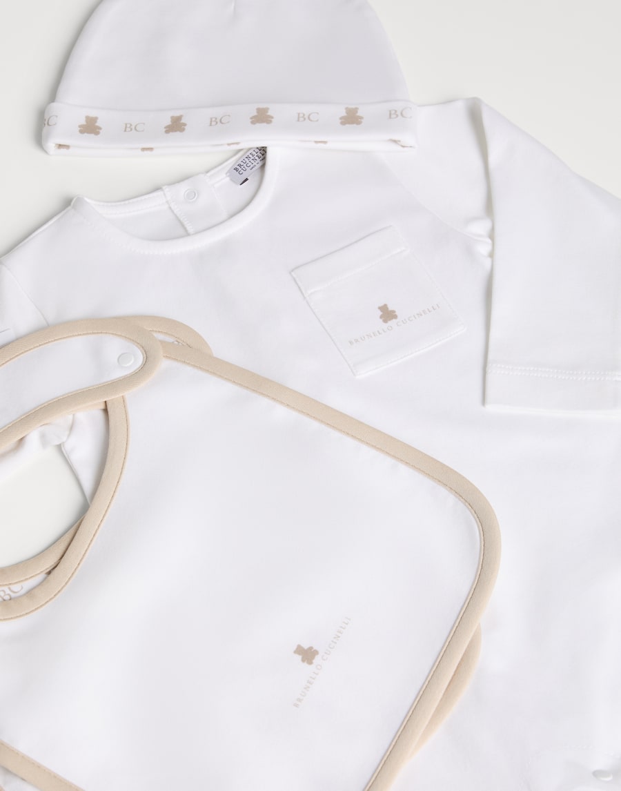 Baby-Set Beige Baby - Brunello Cucinelli